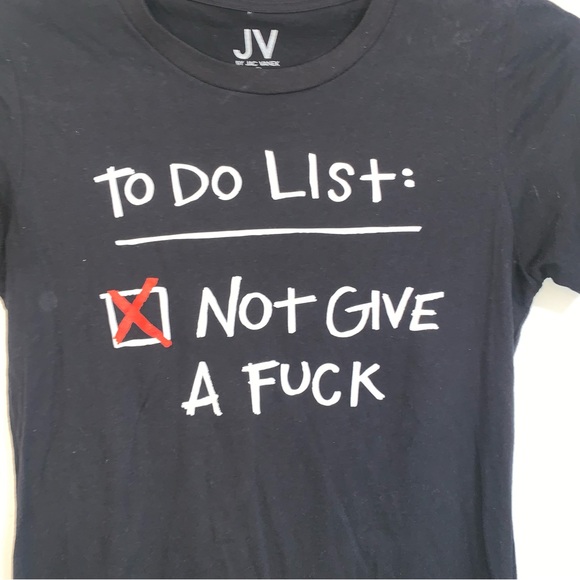 JV To-Do List T-Shirt - Picture 2 of 5